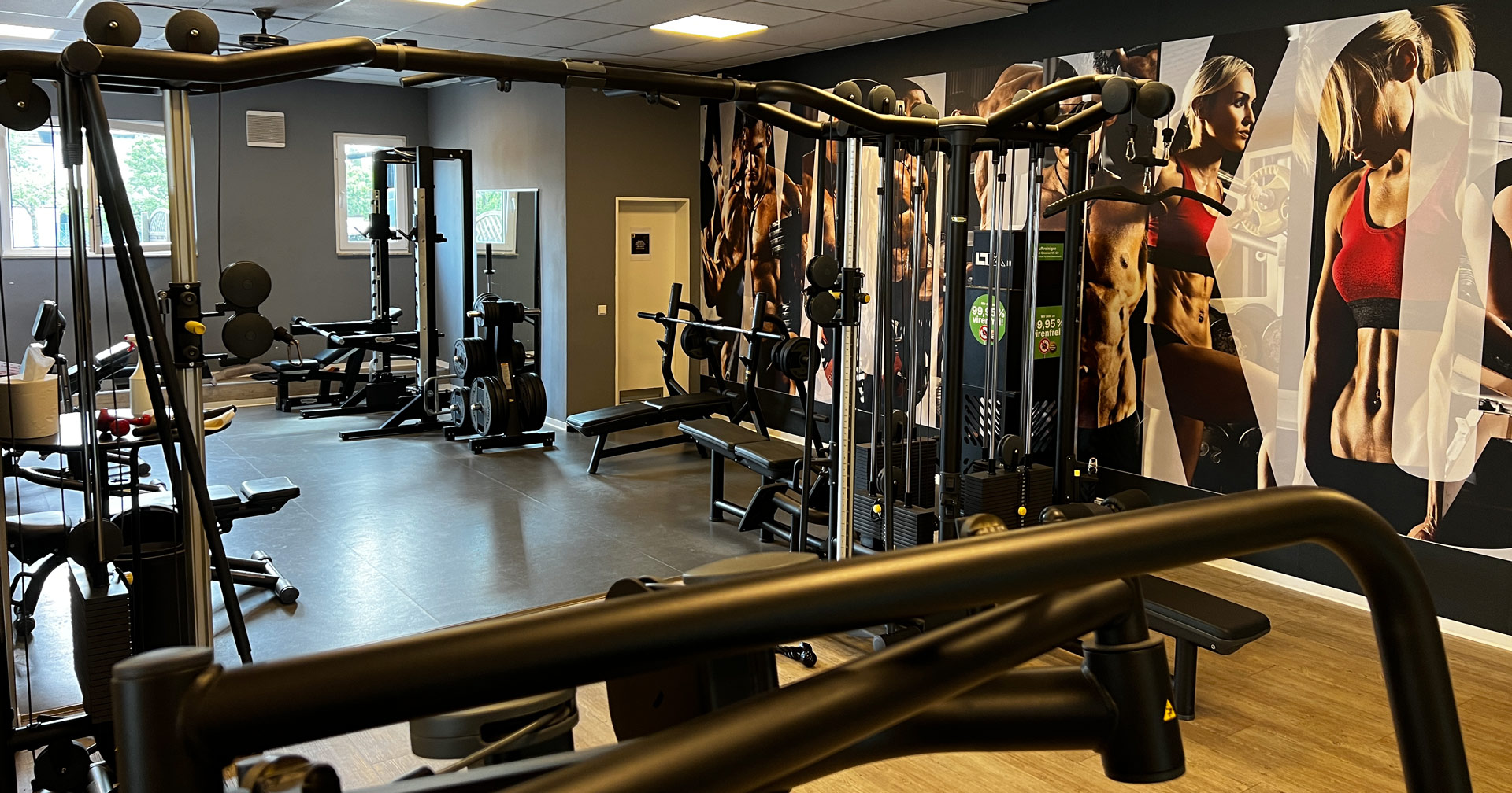 Ein personalloses Fitnessstudio von 100% Fitness