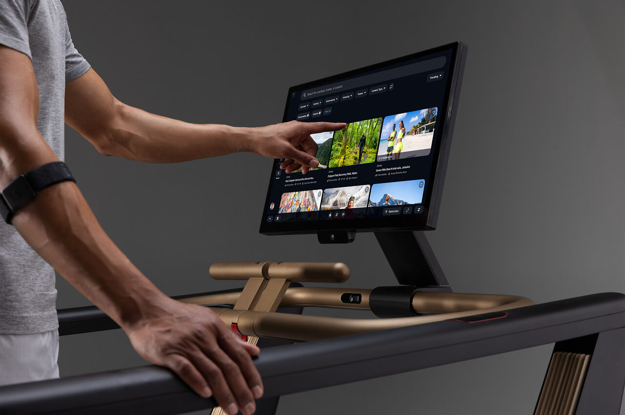 Display des NordicTrack Ultra 1 Laufbands
