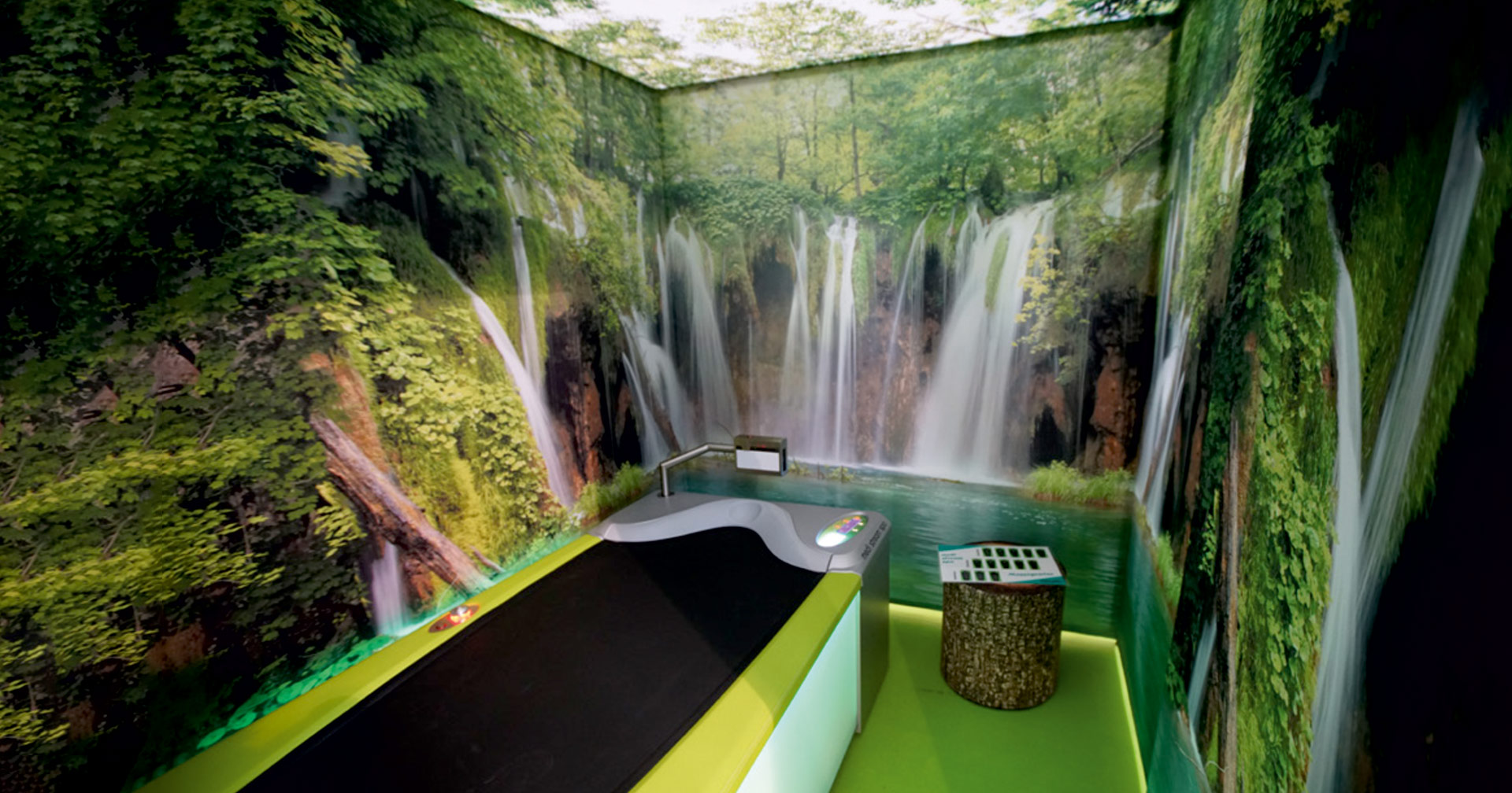Überwasser-Massage-Liege medi stream® spa