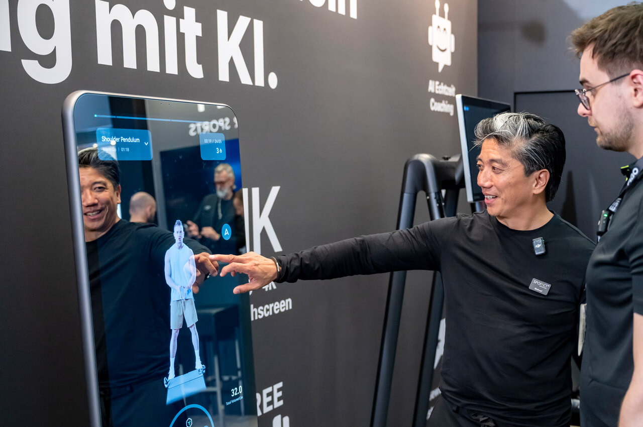 In der Confex Hall werden die neusten Trends aus Health-Tech und AI vorgestellt
