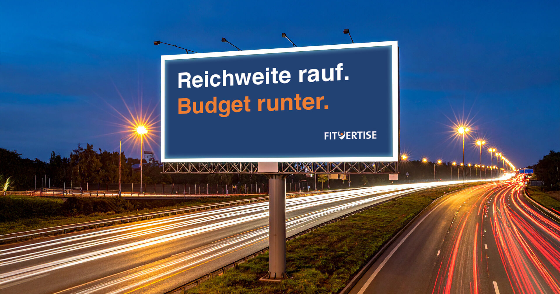 Plakatwerbung in einer U-Bahn-Station