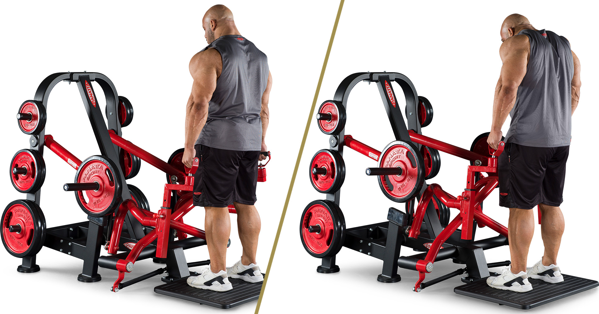 Ausführung der Super Shrug Machine von Panatta