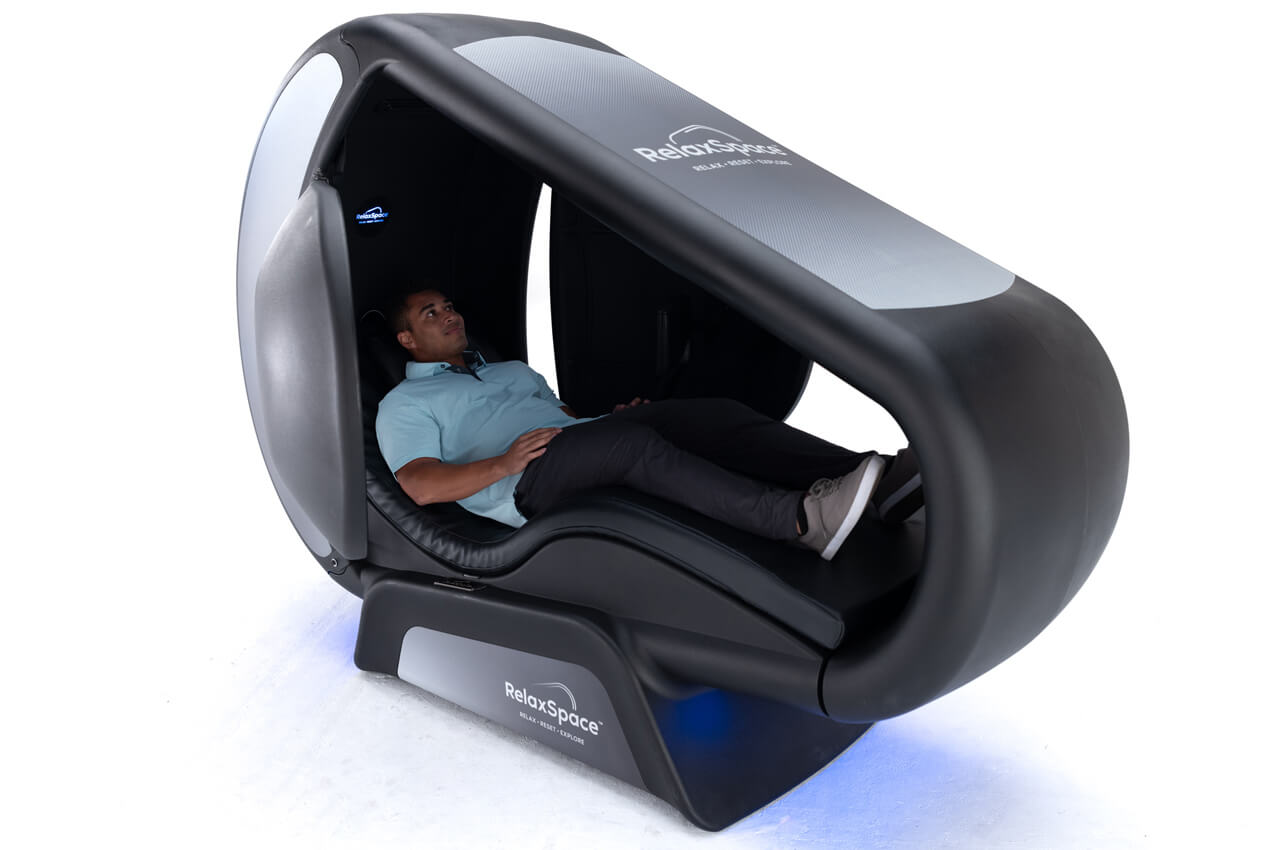 Der RelaxSpace Wellness Pod von WellnessSpace Brands