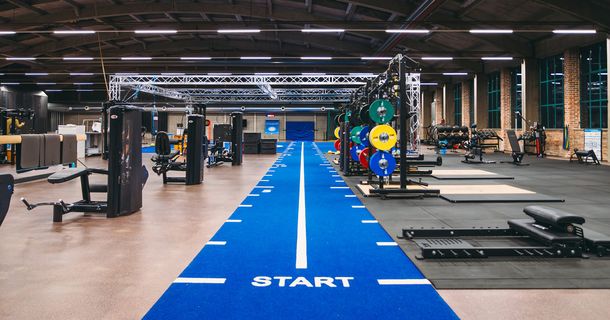 Die Trainingsfläche des PACE Köln