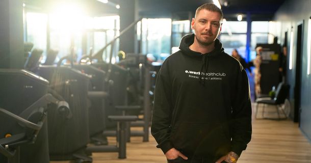 Achim Kaufmann, im Fitnessstudio e.werk healthclub Gerolzhofen 
