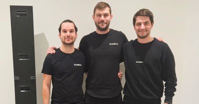 Die SCANECA-Unternehmensgründer Anton Jirka, Dr. Nikolay Leons, Dr. Dzmitry Komar