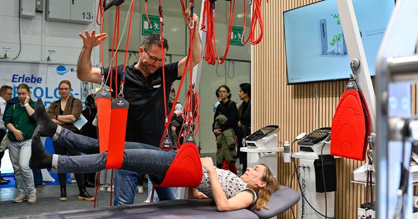 Über 5.800 Fachbesucher besuchten die therapie Hamburg vom 08. - 09. November über 170 Aussteller waren vor Ortt
