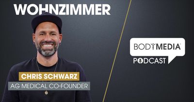 Chris Schwarz - Co-Founder von AG Medical Fitness im BODYMEDIA Wohnzimmer