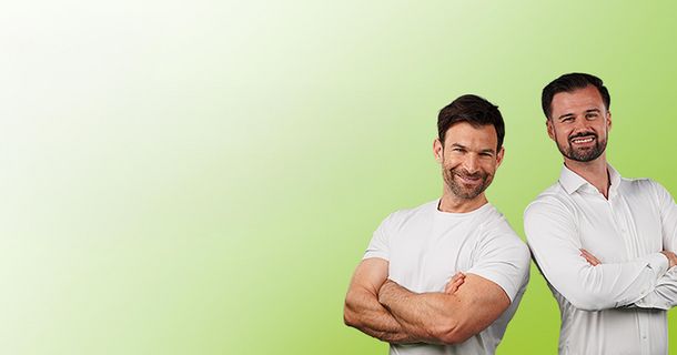 Eric Herrforth und Dr. Moritz Tellmann