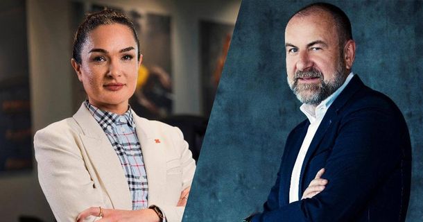 Uwe Müller, Head of Sales Leisure, Wirelane und Mahssa Noori, Geschäftsführerin FitX Deutschland