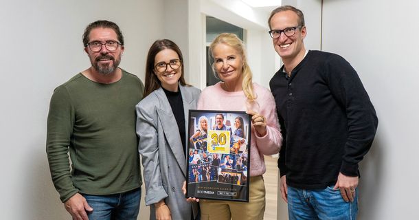 Conny, Frank Weber, Angelika Weber und seine Tochter