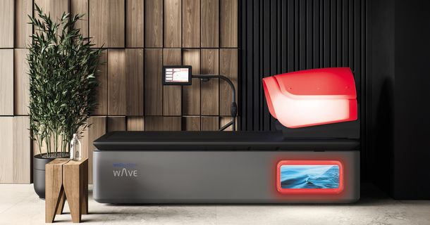 Frontansicht des original Wellsystem Hydrojet