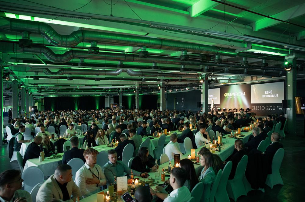 Blick auf die Gäste der "Green Iron Awards"