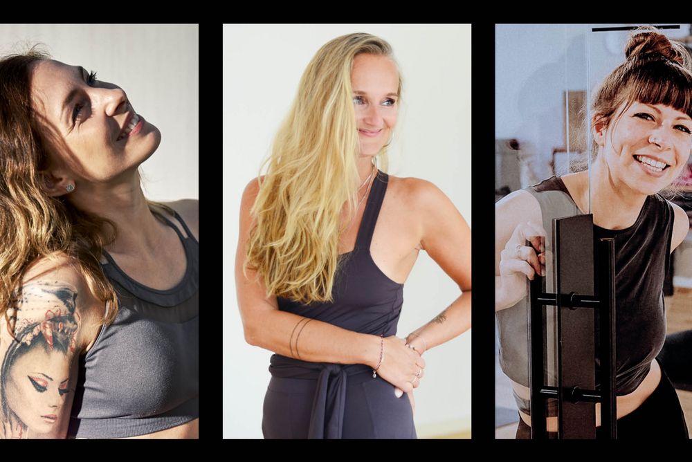 Portraits von Katharina Tophoven, Jana Schulze und Marina Amato