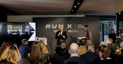 Nerio Alessandri spricht auf RUN X Event