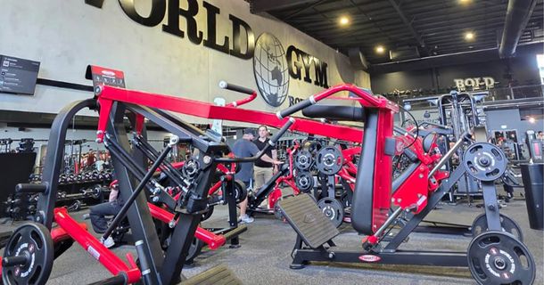 Geräte von Panatta im World Gym