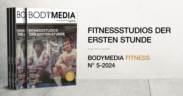 Cover der neuen Ausgabe der BODYMEDIA Fitness 4-2024