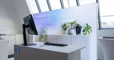 Der TI-Showroom von Optica in Stuttgart-Mitte