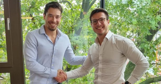 Mathias Alejandro Lego und Martin Saldaño Krogslund