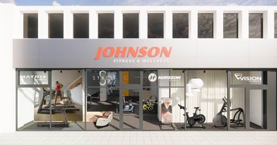 Dummy: Außenansicht Johson Fitness & Wellness Store in Düsseldorf