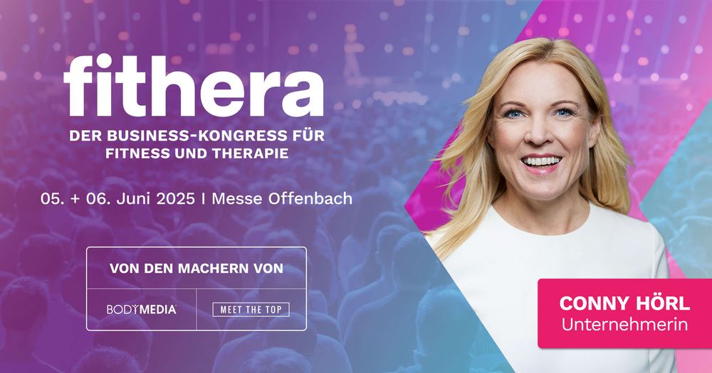 Conny Hörl bringt Zen-Leadership auf die fithera-Bühne
