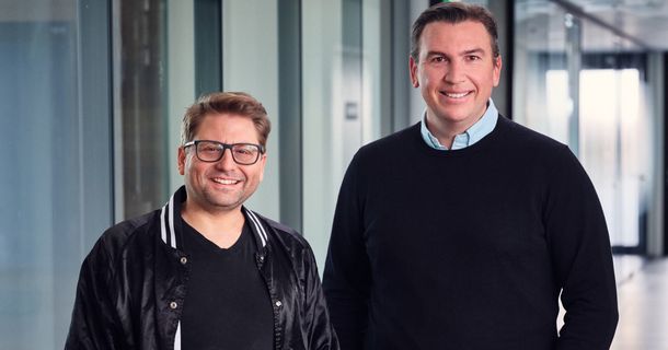 Fritz Lanman, CEO und Mitgründer von Playlist und Philipp Roesch-Schlanderer, Mitgründer von Playlist und CEO von EGYM