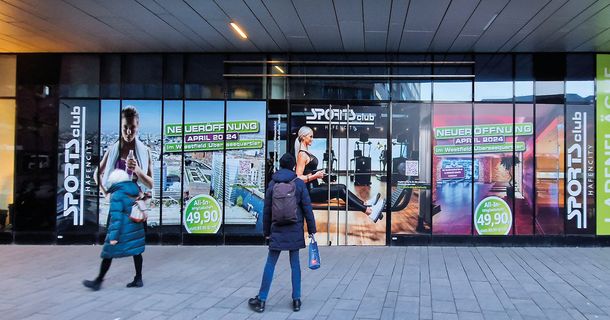 Das neue Flaggschiff-Studio im Einkaufszentrum Westfield Hamburg-Überseequartier.