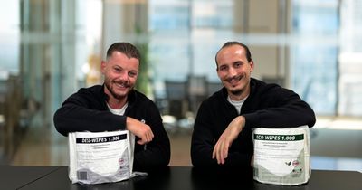 Fabio Lombardi und Francesco Torino von der Lorino Hygiene GmbH