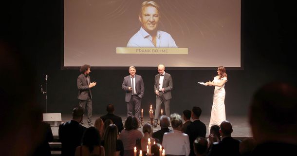 Frank Böhme mit Heracles Award augezeichnet