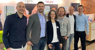 Tbbias Labermeier, Yannik Hoenig, Astrid Buscher, Felix Artzt, Tovias Würth v. l. 