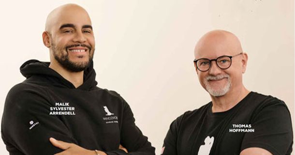 Malik Sylvester Arrendell und Thomas Hoffmann, die Gründer von MINDZMOVE