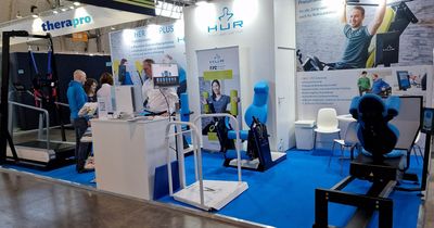 Ein Schwerpunkt des Therapro-Auftritts von HUR Deutschland liegt auf den SmartTouch Hi5 Krafttrainingsgeräten, die erstmals mit neuem XL-Display vorgestellt werden.