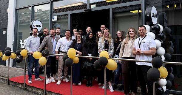 Viva Fitness Team bei der Neueröffnung in Cloppenburg 