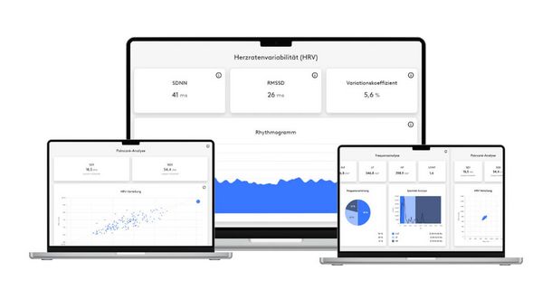 Neue Softwareerweiterung von cardioscan reagiert auf die wachsende Nachfrage nach aussagekräftigen Daten zu Stress, Erholung und Belastbarkeit. 
