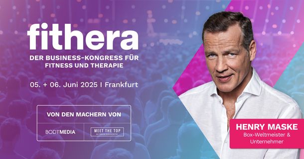  Boxweltmeister Henry Maske hält Keynote auf der fithera 2025