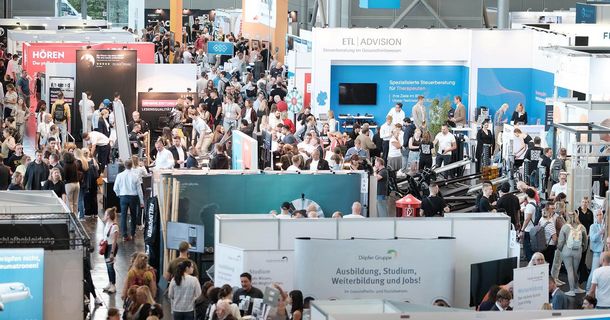 Am 19. und 20. September fand die therapie DÜSSELDORF 2025 in Halle 6 der Messe Düsseldorf statt