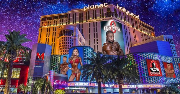 Grafik vom Veranstaltungshotel Mr Olympia 