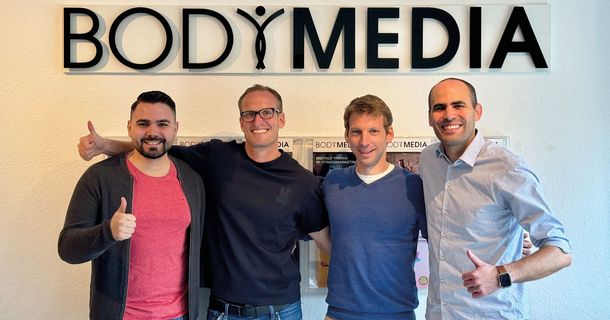 Yannick Hessel, Constantin Wilser, Jonathan Schneidemesser und Nicolas Hessel 