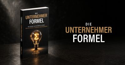Mockup des Buchs "Die Unternehmer-Formel" von Nicolas Hessel