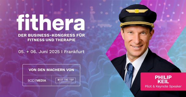 Philip Keil, Deutschlands bekanntester Pilot, ist Speaker auf der fithera 2025