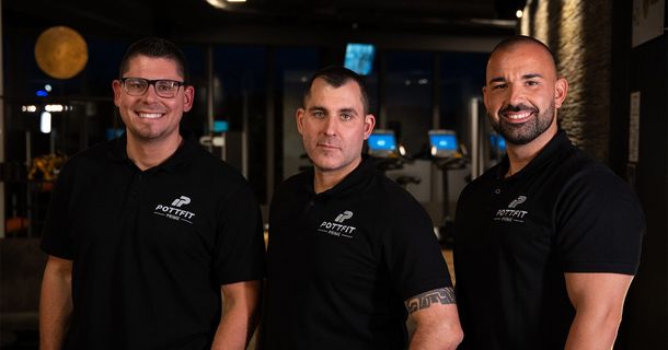 Timo und Pascal Ribnikar und Kevin Herbeck