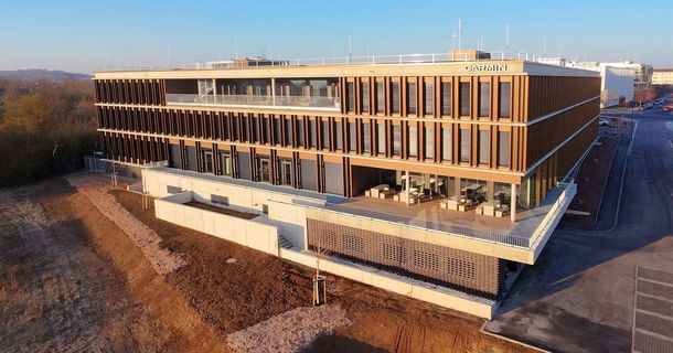 Garmin-Gebäude in Würzburg