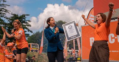 Basic-Fit stellt während der Tour de France einen GUINNESS WORLD RECORDS Titel auf