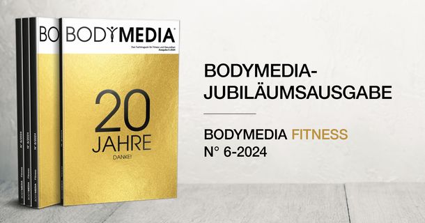 Cover der neuen Ausgabe der BODYMEDIA Fitness 6-2024