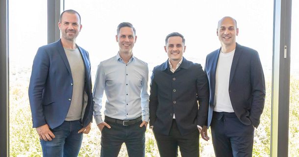 Yannik Hoenig, Tobias Würth, Christoffer Reimund, Tobias Labermeier (v.ln.r.)