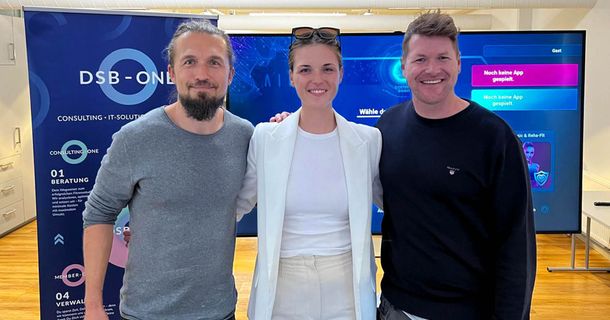 Tobi Conrad, Vanessa Stork, Daniel Gayman (v. l.)