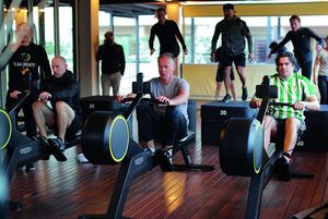 Training auf der MEET THE TOP Fitness