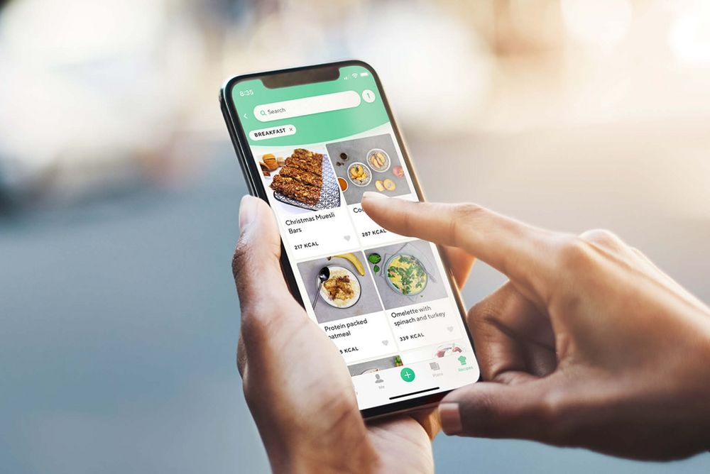 Rezeptvorschläge in der Lifesum-App