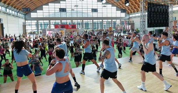 Gruppenfitness auf der RiminiWellness
