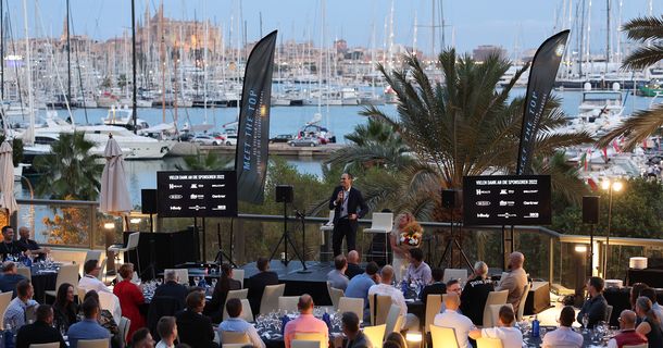 Begrüßung der Teilnehmer auf der MEET THE TOP Physio 2022 in Mallorca